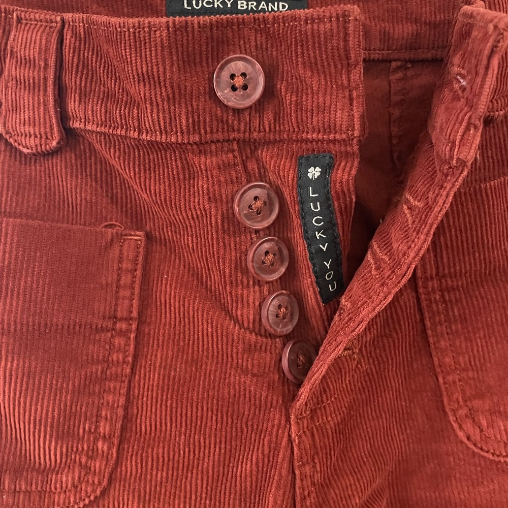 Lucky Brand Red Casual Bottoms